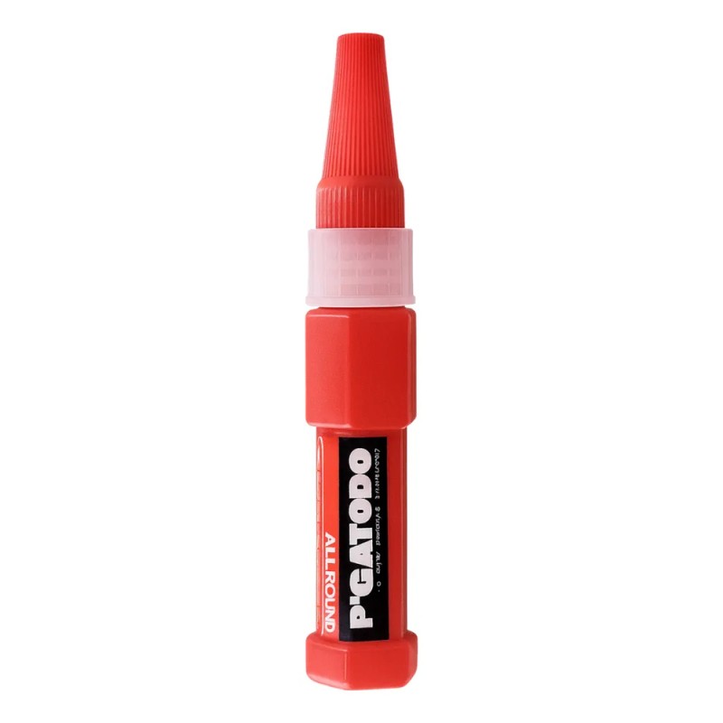 Super-pegamento De Cianoacrilato Pgatodo 4 Piezas De 16 G Rojo