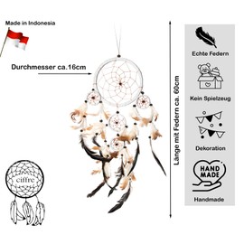 CA Good Dreams Dreamcatcher 60 x 16 cm White