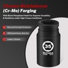 BILITOOLS 3/4" Drive Deep Impact Socket,33mm Socket Metric, 6-Point Axle