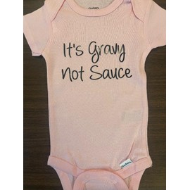 It's gravy not sauce funny baby onesie ® italian bodysuit clothes clothing boy girl shower gift