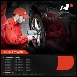 A-Premium - Sensor de velocidad de rueda ABS compatible con modelos Ford - F-250 Super Duty/F-350 Super Duty/F-450 Super Duty/F-550 Super Duty 2013-2016 - lado delantero del conductor o del pasajero,
