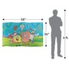 Spongebob Blanket, 36"x58" Spongebob Group Scene Silky Touch Super Soft