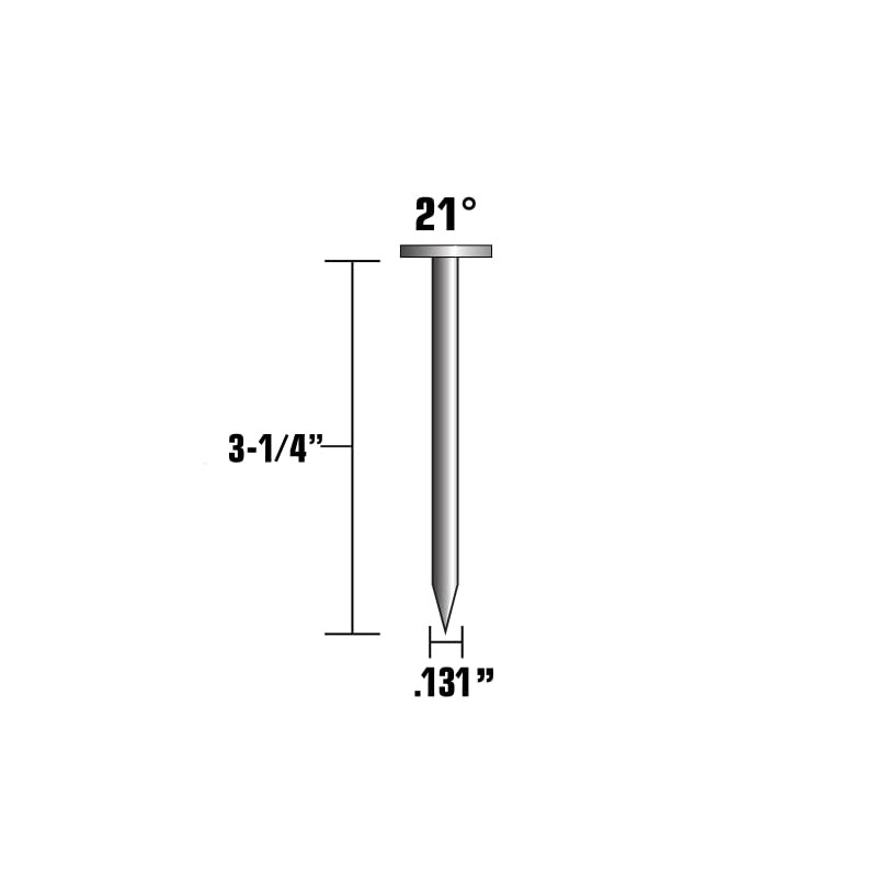 Metabo HPT Framing Nails | 3-1/4 Inch x .131 |