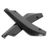Universal Spoiler Carbon Fiber Texture Rear Bumper Lip Diffuser Splitter
