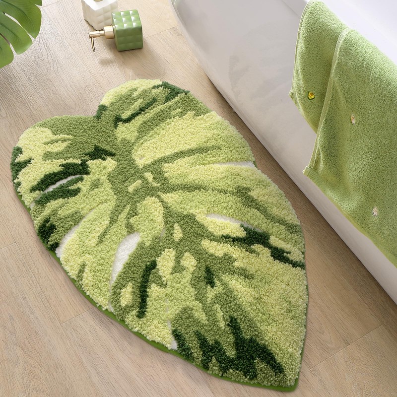 DEXI Bathroom Rugs Bath Mat Shower Floor Bathmat Non Slip