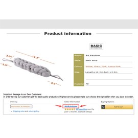 AARainbow 4 Packs Long Stretch Back Sponge with Rope Handles Back Scrubber Body Sponges for Bathing Bath Shower Mesh Sponge Body Deep Cleaning for Men & Women (1 White+1 Grey+1 Pink+1 Lotus Pink)