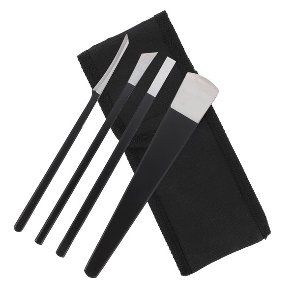 Healeved 4pcs Stainless Steel Toenail Trimmers Portable Foot Care Tools