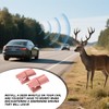Sandfren Car Deer Whistles, 4PCS Vehicle Deer Warning Devices with