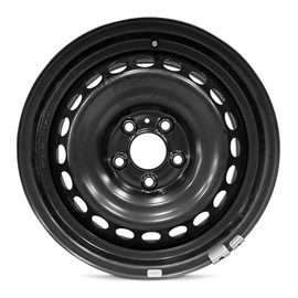 For 2013-2025 Nissan Sentra 16 Inch Black Steel - Genuine Take-Off Rim - Road Ready Car Wheel