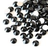 [Rhinestone 77] Glass Rhinestone Jet (2.6mm (SS10) Approx. 1,440 beads)