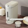 Huishun 22-25 Lbs(11.3kg) Rice Container with Measuring Cup, Upgraded Built-in