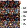 CENTRAL 23 Black Wrapping Paper - Colorful Sparkles - 6