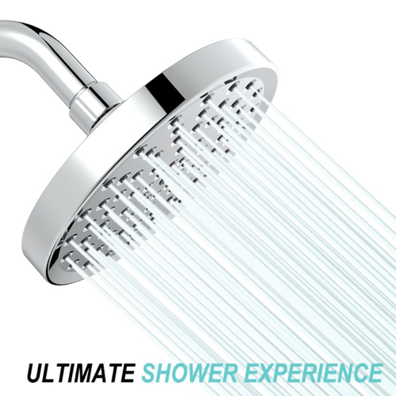 High Pressure Rain Showerhead Rainfall Shower Nozzle for Household Bathroom