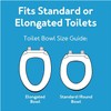 Carex E-Z Lock Toilet Seat and Safety Frame Combo Pack,