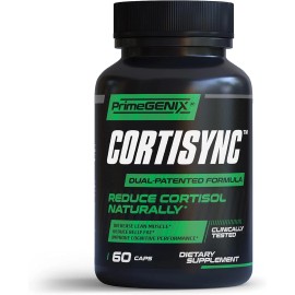 PrimeGENIX CortiSync - Reduce Cortisol, Increase Energy, Improve Focus