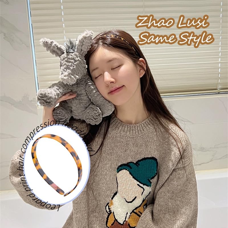 Leopard Headband Cheetah Headbands for Girls Women Hair Accessories Hair