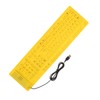Foldable Silicone Keyboard 108 Keys Silicone Foldable USB Wired Waterproof