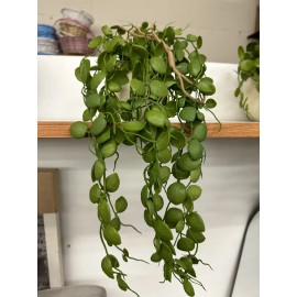 Hearth & hand NEW 31" Faux Button Fern Hanging Plant - Hearth & Hand with Magnolia Ceramic