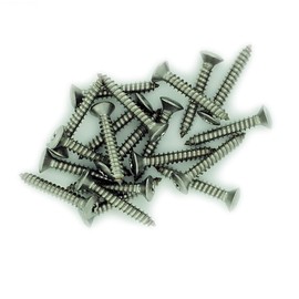 No.7 x 0.875 (3.9mm x 22mm) TX Raised Countersunk Self-Tapping Screw - Stainless Steel (A2) (Pack of 20)