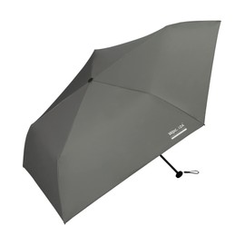 (2022) Wpc. ZA007-913 Parasol IZA Type: Light & Slim Gray, 21.7 inches (55 cm), Completely Blackout, 100% UV Protection, For Both Sun and Rain, Lightweight, Slim, Men's Folding Umbrella,