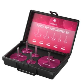 5 Piece Pipe Reamer Kit, Fitting Saver, Pipe Reamer, Reamer ABS CPVC pvc Pipe socket spring tool PVC Pipe rement