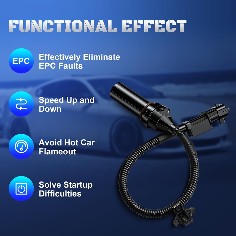391802B000 Engine Crankshaft Position Sensor Compatible with 2012-2019 Hyundai Accent