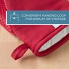 TOWN & COUNTRY BASICS Basketweave Soft Silicone Mini Oven Mitt