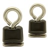 YakAttack Track Mount Tie-Down Eyelets, Two Pack