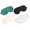 Artibetter Sleep Silk Sleep Comfortable Blindfold Eyeshade Satin Eye Covers