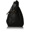 Legato Largo LU-H0906 Shoulder Bag, 3 Openings, Multi-Storage, Black