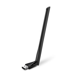 MERCUSYS Adaptador WiFi de Banda Dual 650Mbps, 5dBi Antena de Alta Ganancia, Compatible con Windows 10/8.1/8/7/XP