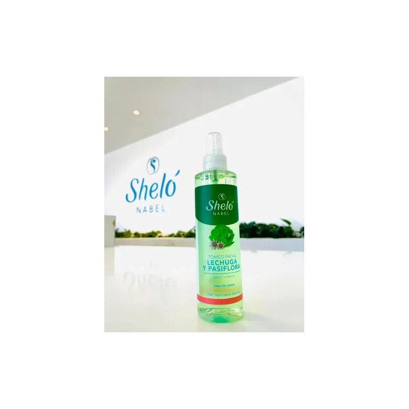 Exfoliante Facial D Nuez + Tónico Facial Lechuga Sheló Nabel