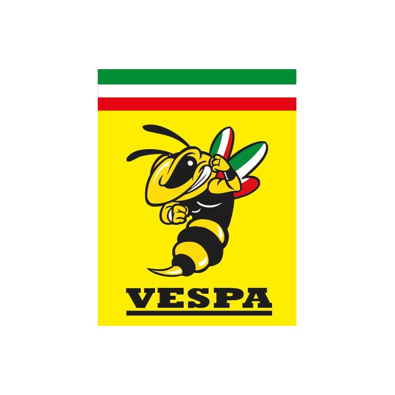 Cascade Emblem Compatible with Vespa and Piaggio 3D Sticker Gel