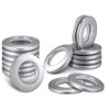 16 Pack Curtain Grommets Inner Diameter 1-9/16",AchNau Curtain Eyelet Silencer