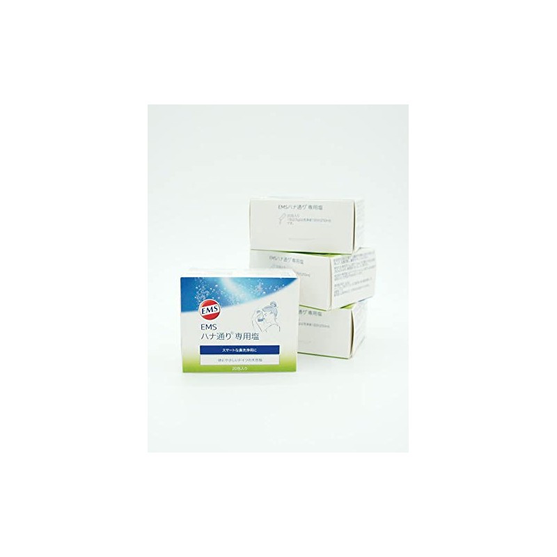 EMS Hanadori Exclusive Salt (80 Packets / 4 Boxes)