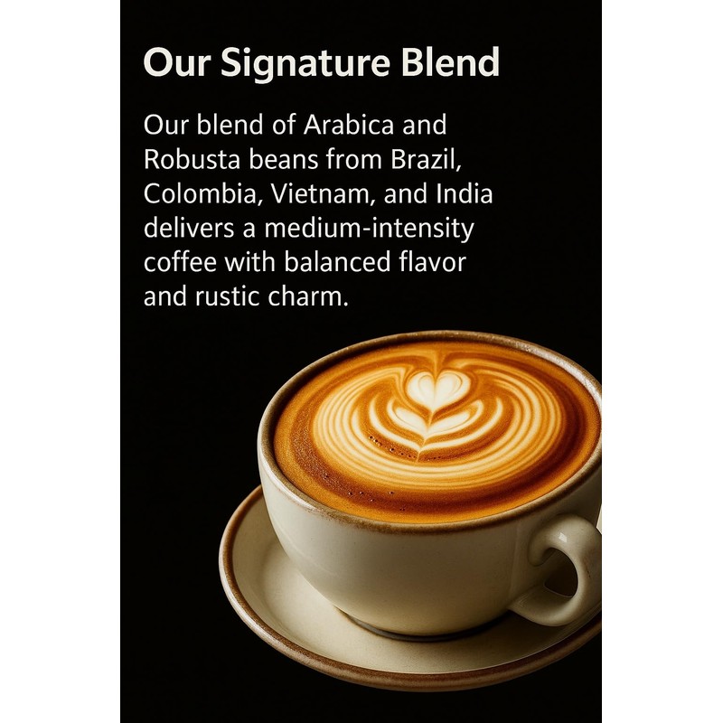 Flamekiss Coffee Beans 250 g - Premium Artisan Wood Fire