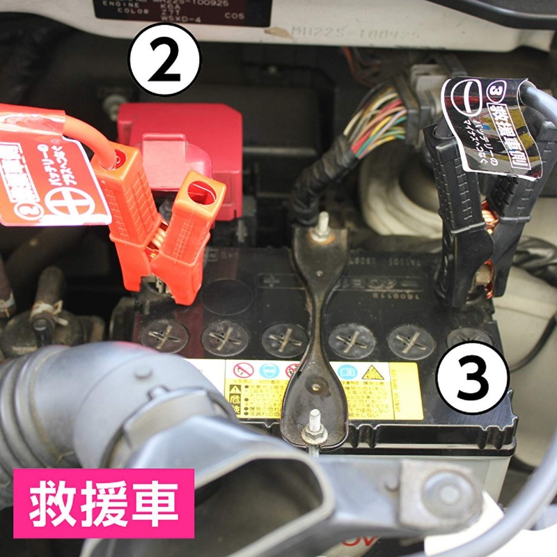 Meltec ML-910 Jumper Cable (Light Car - Compact Car) DC