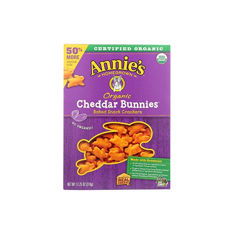 Annie's Homegrown Organic Cheddar Bunny Big Box,, 11.25 Oz (pack