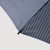 JAJU [JAJU] Crossbody UV 3-Fold Umbrella_Blue Stripe