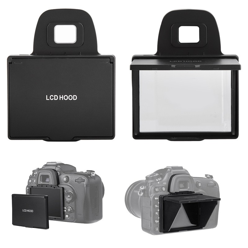 LCD Screen Protector Pop up Camera Sunshade Sun Shade Hood