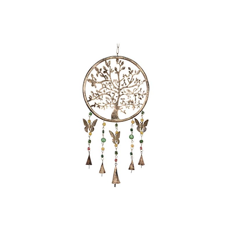 Purity Style Tree of Life Hanging Windchime/Mobile with Bells, Beads
