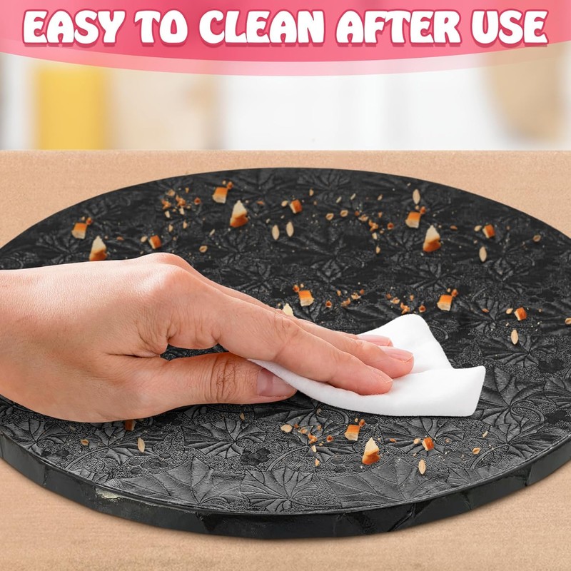 12 Inch Cake Drum - Black Round 12 Inch Cake