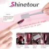 Shinetour Esmaltes Uñas Gel Uñas Efecto Ojo Gato 3d+doble Iman,6