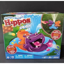 Hasbro: Hungry Hungry Hippos Splash: Water Toy Sprinkler Game: NEW IN BOX Age 4+