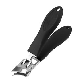 OUDQFCJ 1 Stück schräger nagelknipser, Gebogene Abgeschrägter Nagelknipser, No Splash nagelknipser Mit auffangbehälter, Nagelknipser Fußnägel Mit Breiter