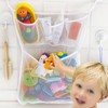 POFET 2PCS Bath Plaything Storage Organizer, Large Capacity Bath Net