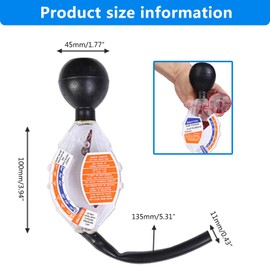 PVFZXS Car Antifreeze Tester, Antifreeze Tester, Car Coolant Tester, Frost Protection Tester up to -43 °C, Radiator Antifreeze Tester, Frost Protection Tester in Water Container