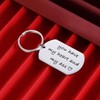 VANLOVEMAC National Boyfriend Day Gifts Funny Keychain for Boyfriend Boo