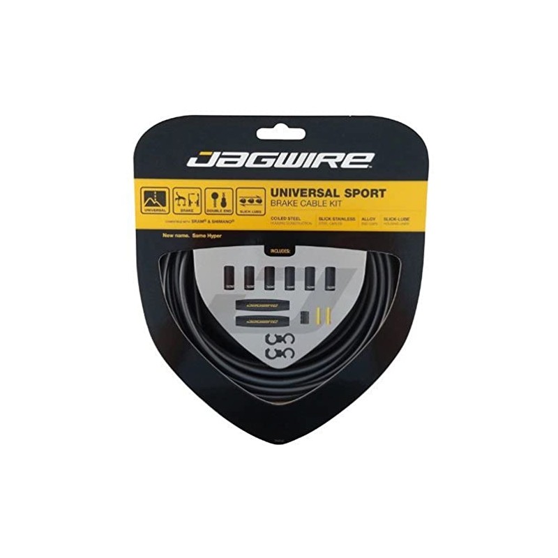Jagwire Universal Sport Brake Kit , Black, X-Large