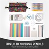 ZIPIT Lenny Pencil Case | Large Capacity Pencil Pouch |